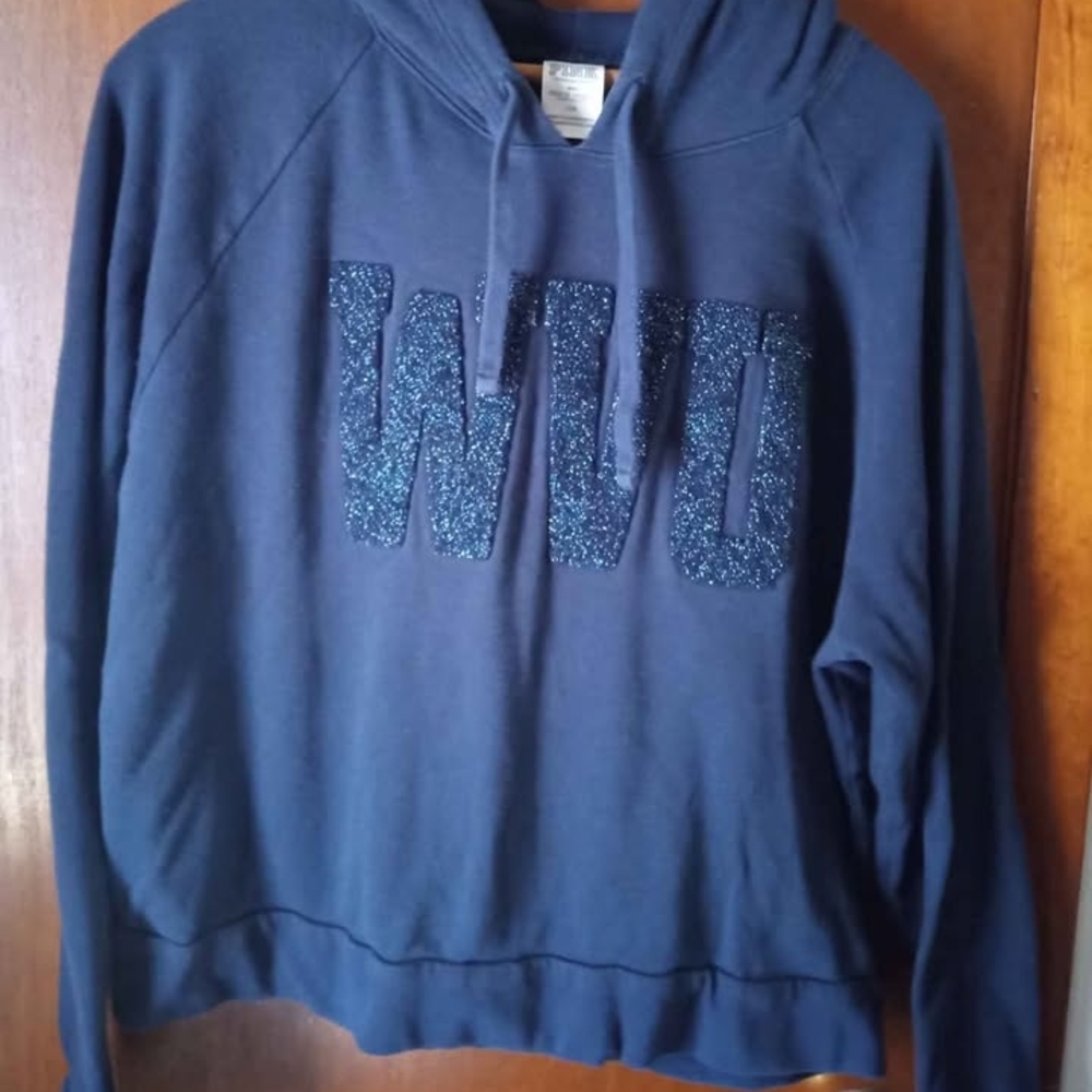 Navy Blue WVU Women's Sweater